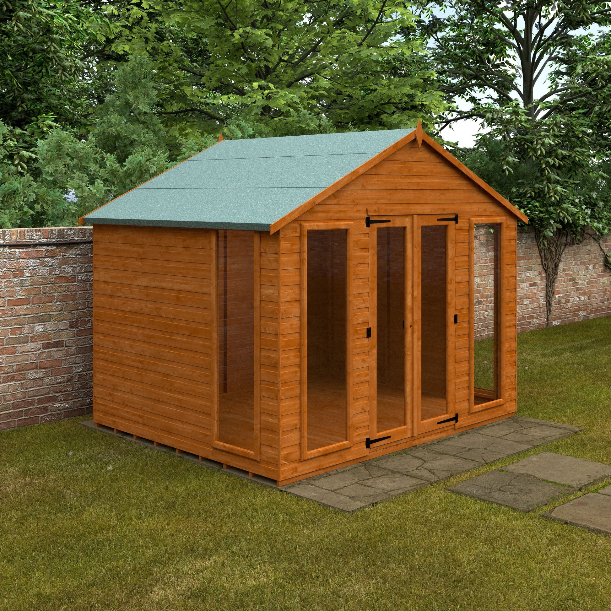 Contemporary Summerhouse 8x10w