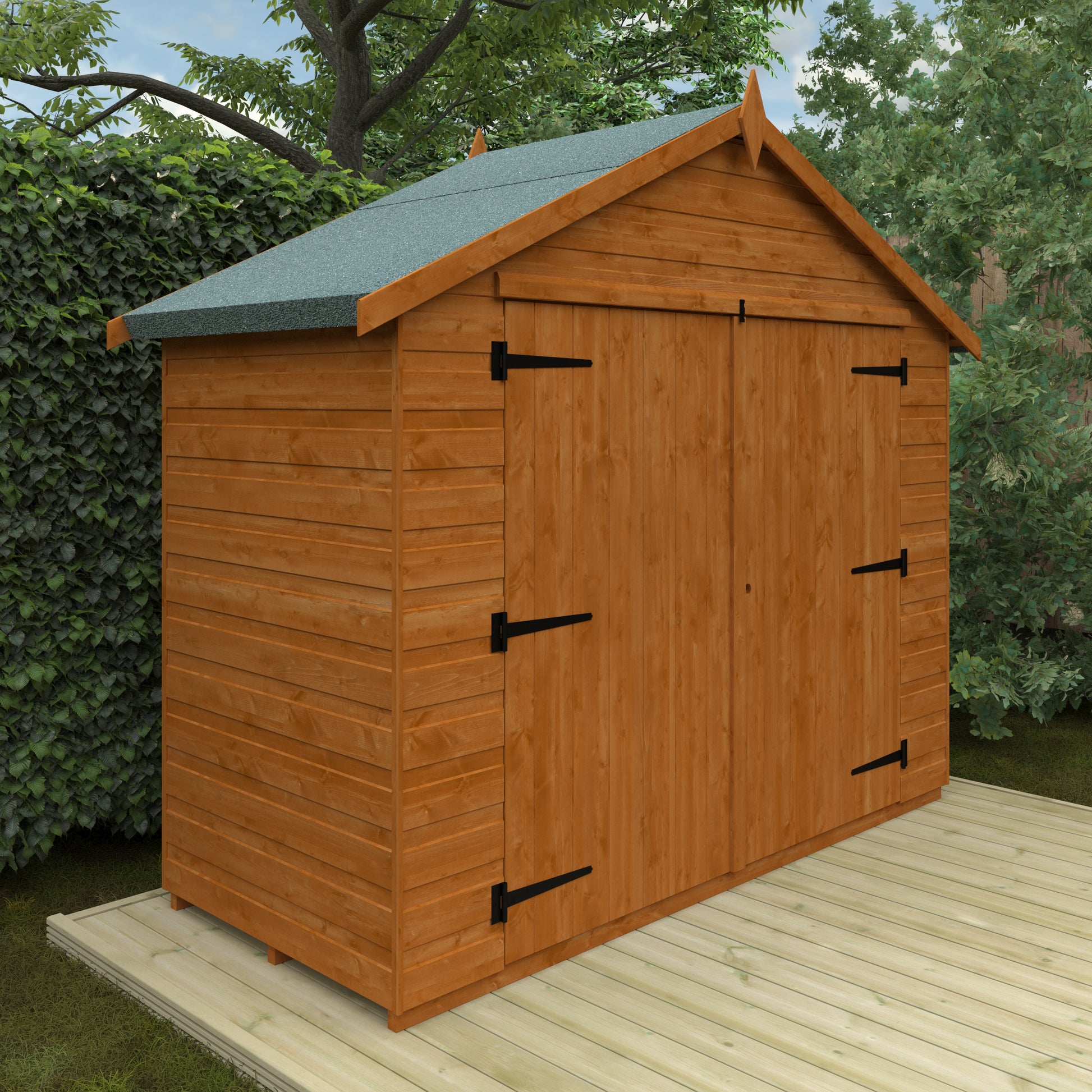 Apex Compact Shed Shiplap 3x7