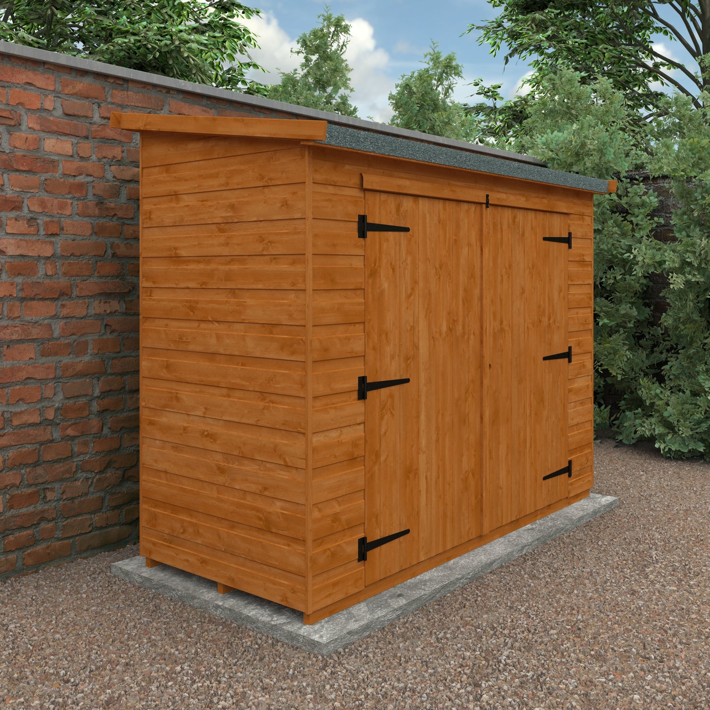 Pent Compact Shed Shiplap