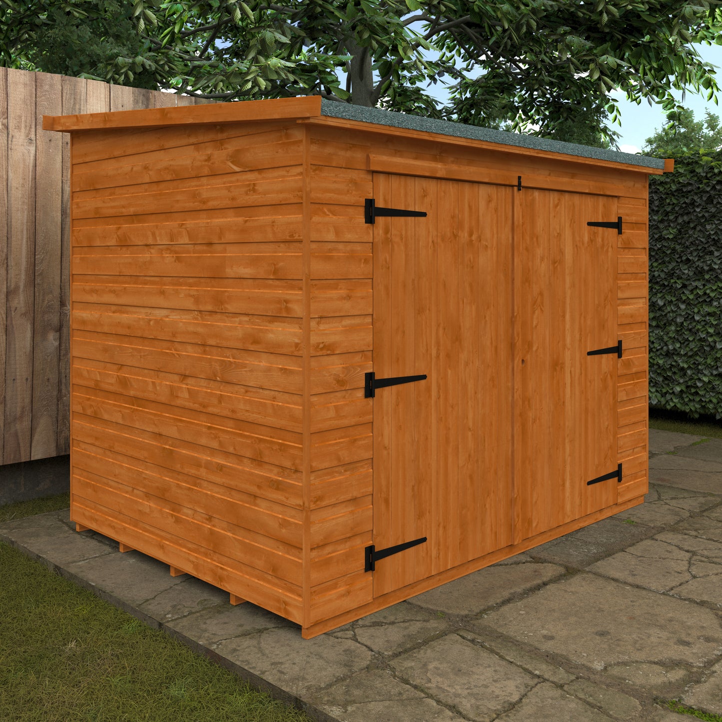 Pent Compact Shed Shiplap