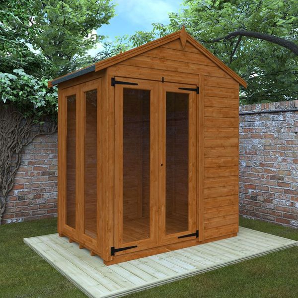 Full Pane Flex Apex Summerhouse 4x6