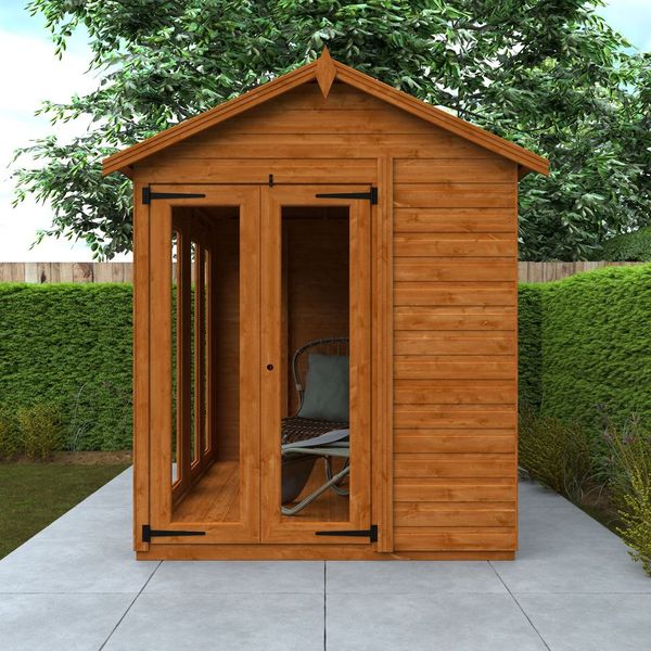 Full Pane Flex Apex Summerhouse 8x6