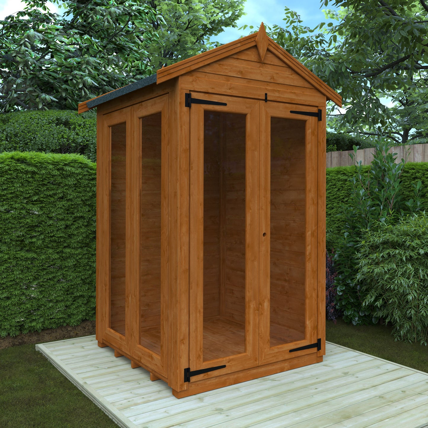 Full Pane Flex Apex Summerhouse 4x4