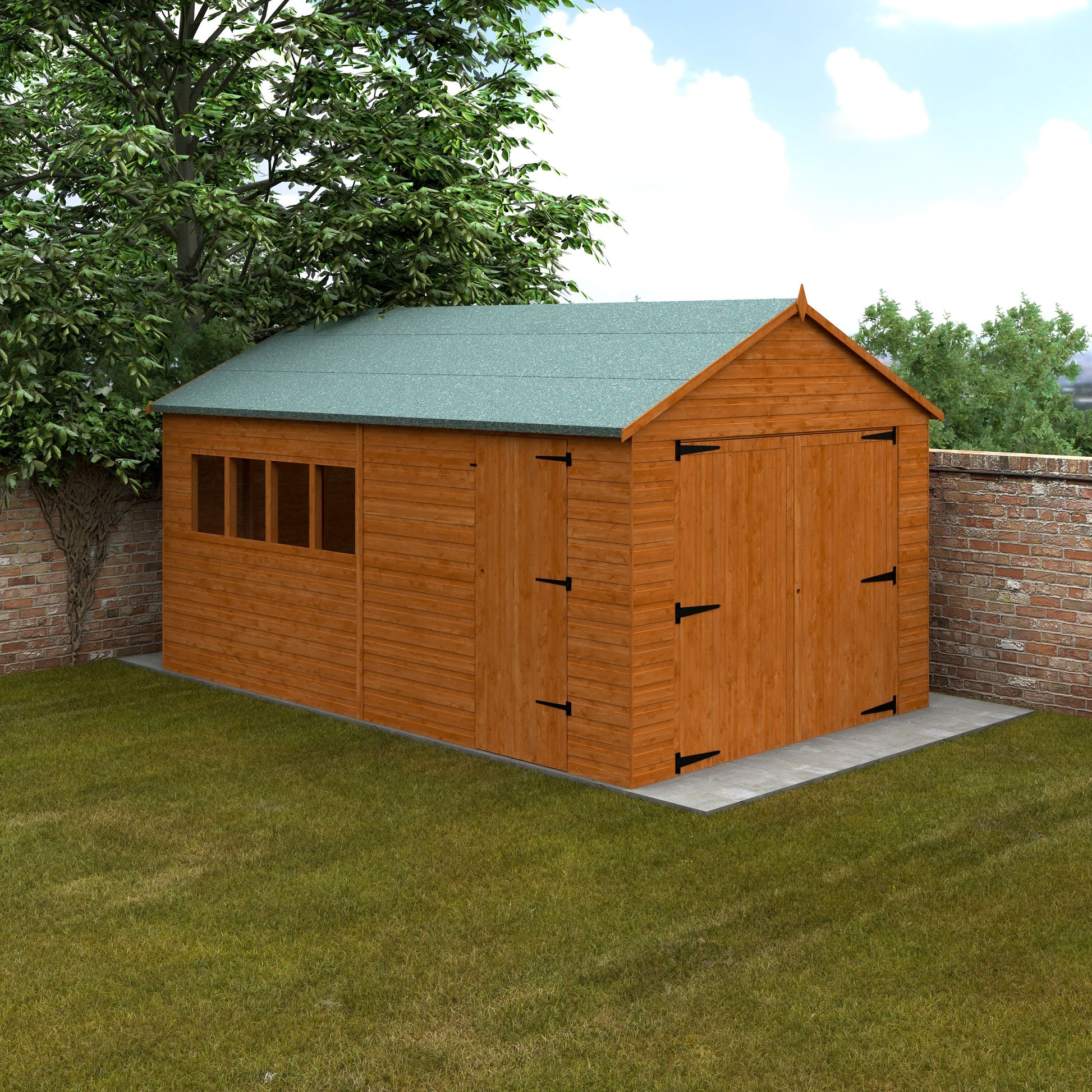 Garage Shiplap H/D 16x10