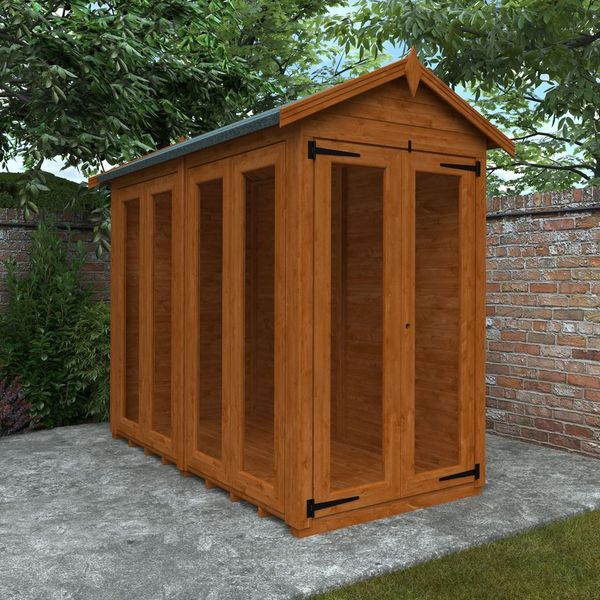 Full Pane Flex Apex Summerhouse 8x4